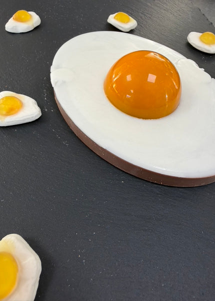 Caramel 'Fried Egg' Milk Chocolate