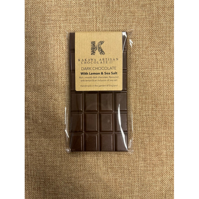 Lemon & Sea Salt - 70% Dark Chocolate