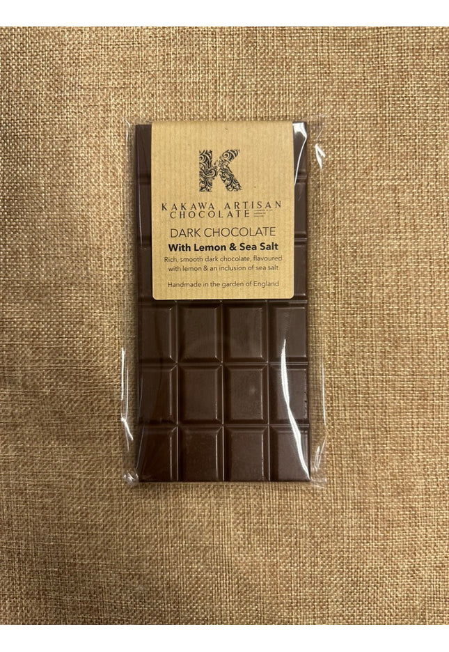 Lemon & Sea Salt - 70% Dark Chocolate