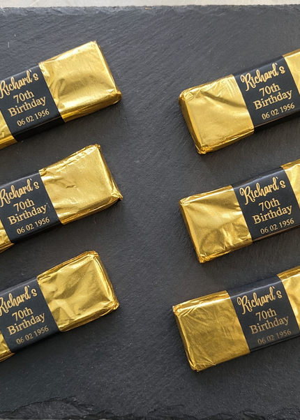 Personalised Favour Bars
