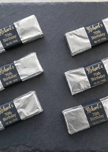 Personalised Favour Bars
