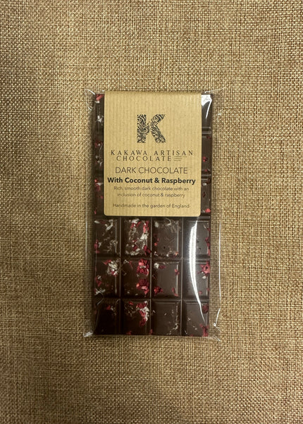 Coconut & Raspberry - 70% Dark Chocolate