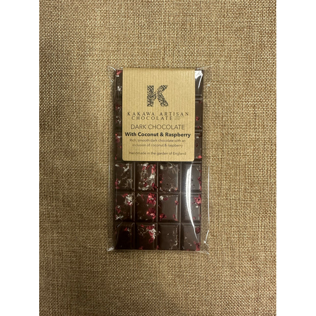 Coconut & Raspberry - 70% Dark Chocolate