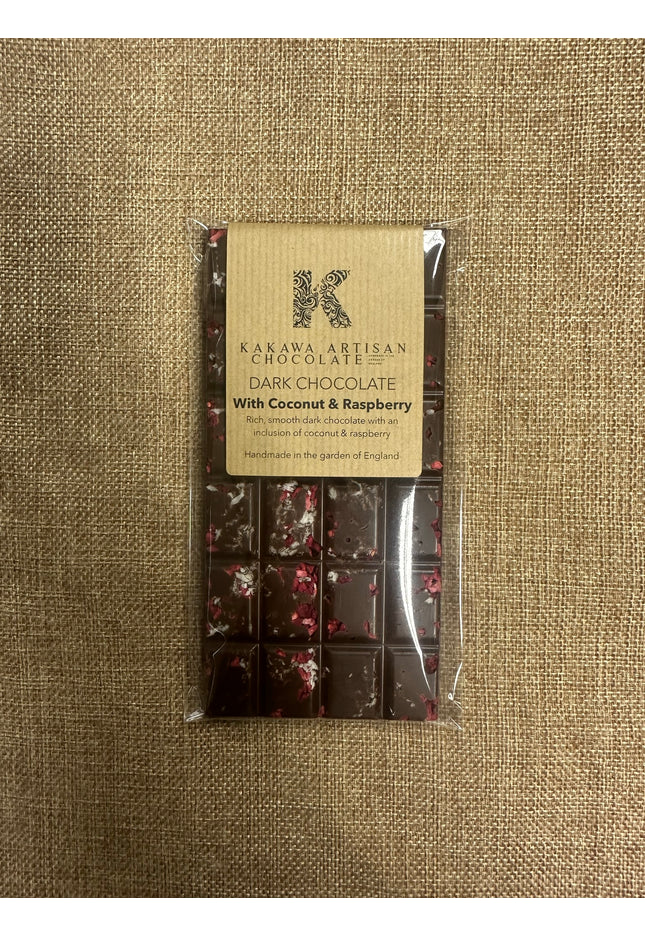 Coconut & Raspberry - 70% Dark Chocolate
