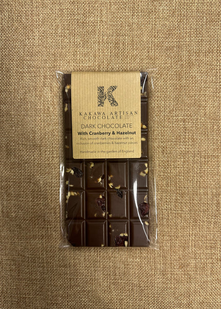 Cranberry & Hazelnut - 70% Dark Chocolate