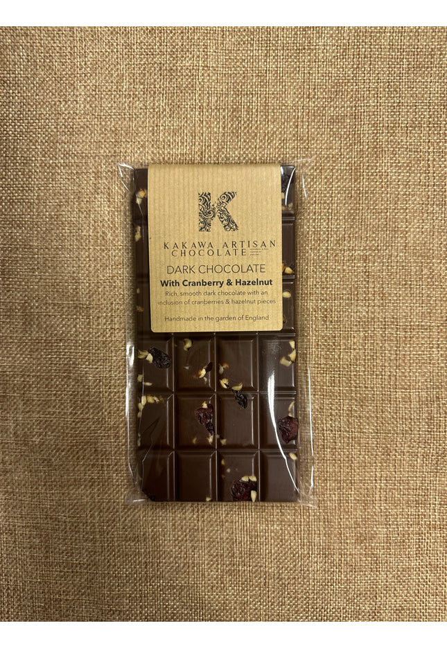 Cranberry & Hazelnut - 70% Dark Chocolate