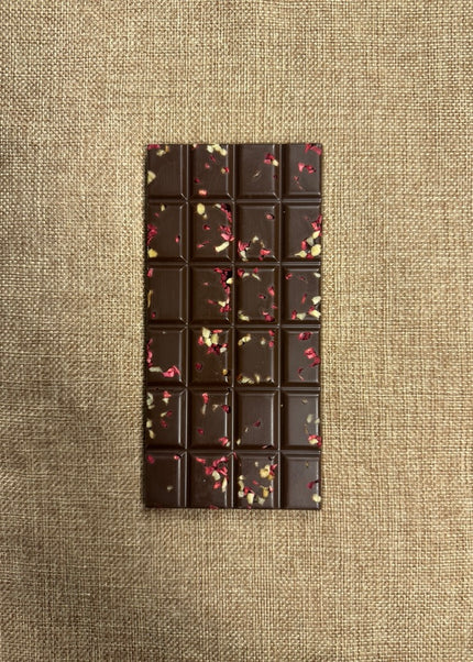 Raspberry & Hazelnut - 70% Dark Chocolate