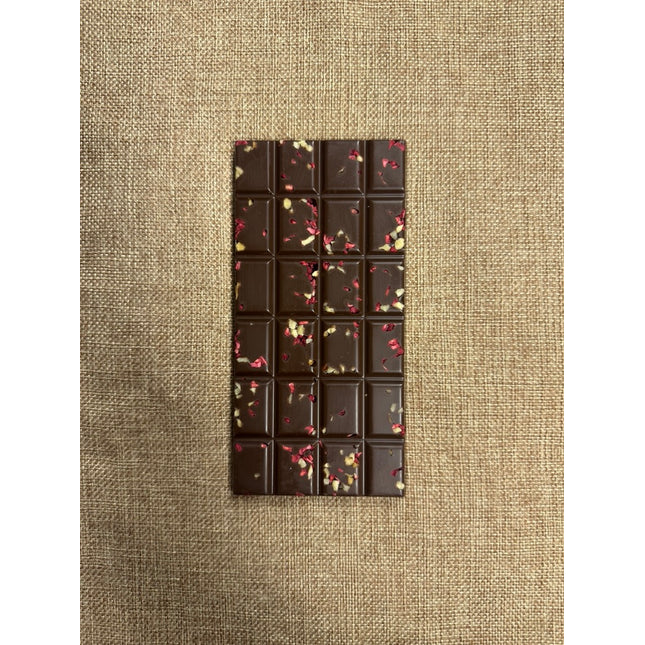 Raspberry & Hazelnut - 70% Dark Chocolate