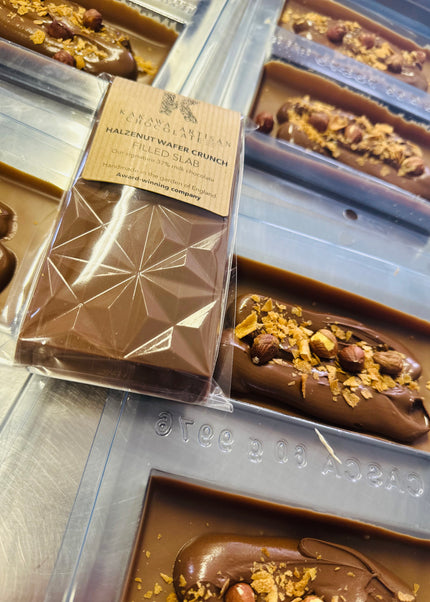 Hazelnut Wafer Crunch Filled Slab