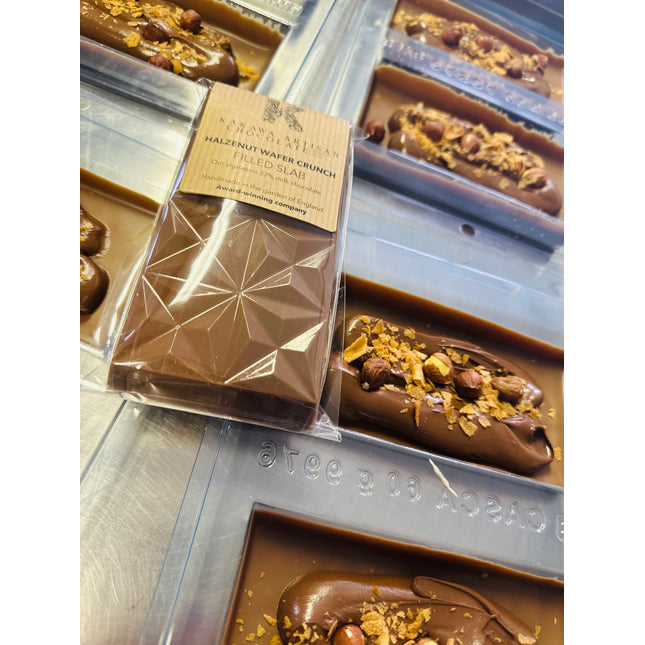 Hazelnut Wafer Crunch Filled Slab
