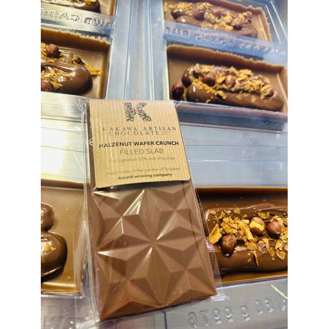 Hazelnut Wafer Crunch Filled Slab