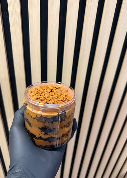 Caramel Biscuit Crunch Dessert Pot - 500g