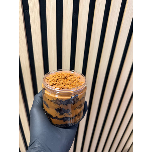 Caramel Biscuit Crunch Dessert Pot - 500g