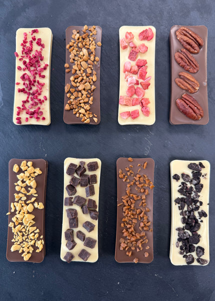 Create 8 tasting bars