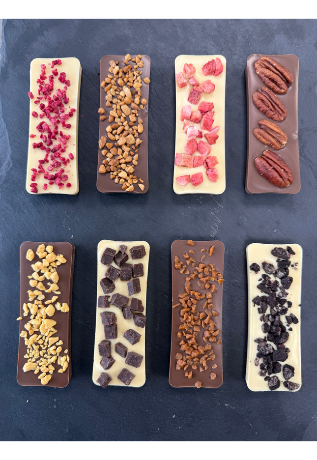 Create 8 tasting bars