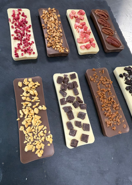 Create 8 tasting bars