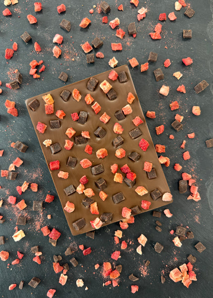 Strawberry Fudge Brownie Bloc