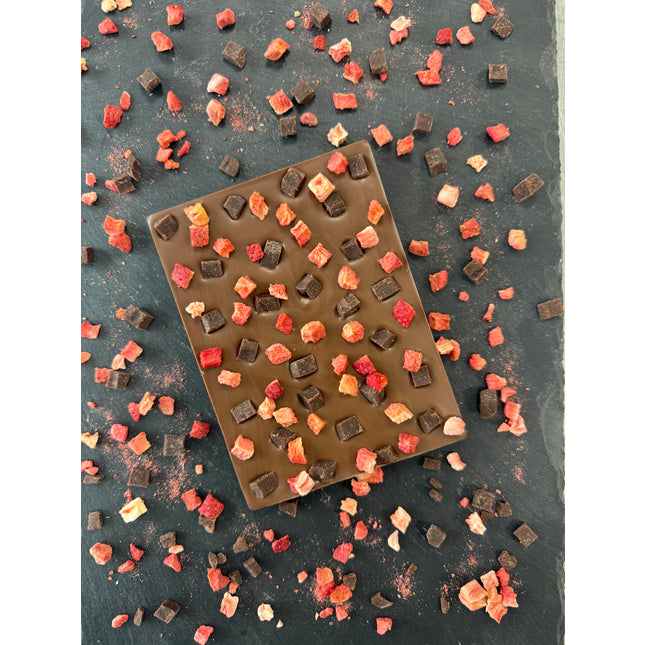 Strawberry Fudge Brownie Bloc