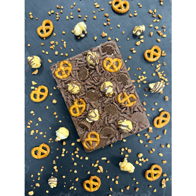 Peanut Popcorn Crunch Bloc