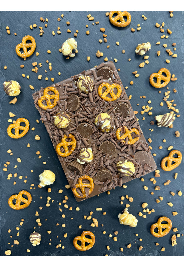 Peanut Popcorn Crunch Bloc