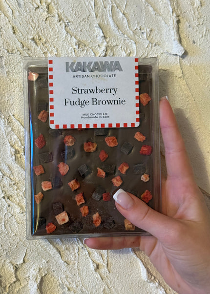 Strawberry Fudge Brownie Bloc