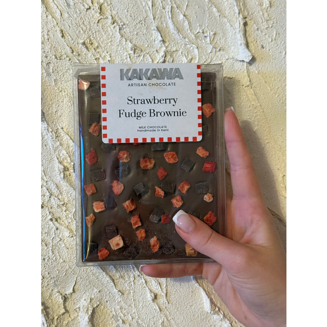 Strawberry Fudge Brownie Bloc