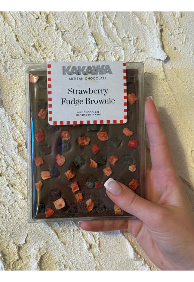 Strawberry Fudge Brownie Bloc