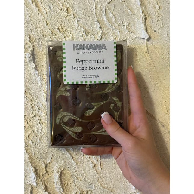 Peppermint Fudge Brownie Bloc