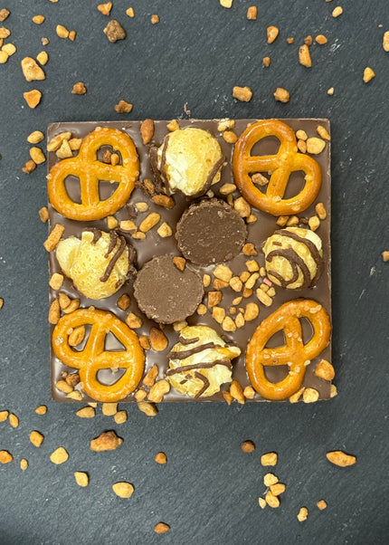 Peanut Popcorn Crunch Mini Bloc (96g)