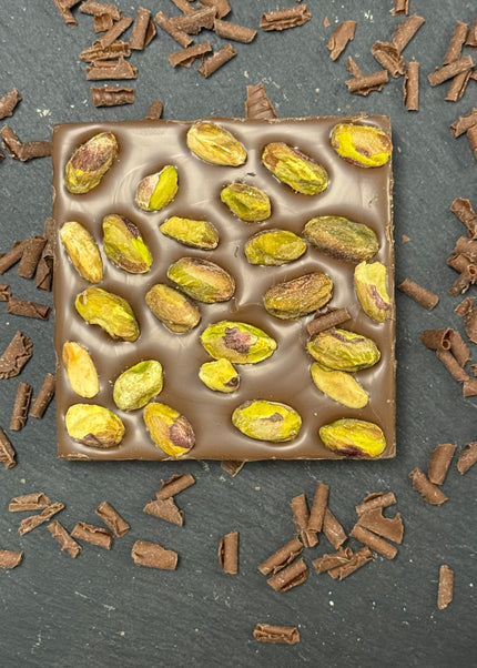 Pistachio Milk Chocolate Mini Bloc (96g)