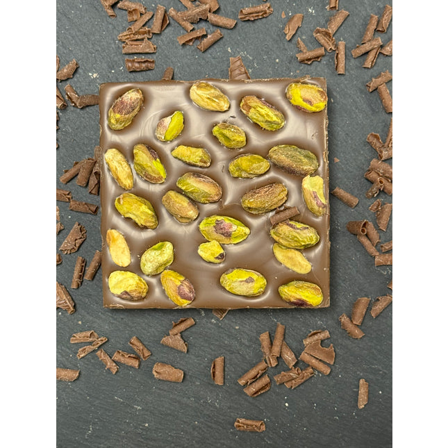 Pistachio Milk Chocolate Mini Bloc (96g)