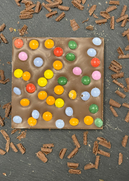 Rainbow Milk Chocolate Mini Bloc (96g)