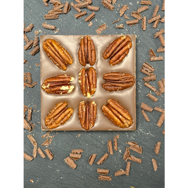 Pecan Milk Chocolate Mini Bloc (96g)