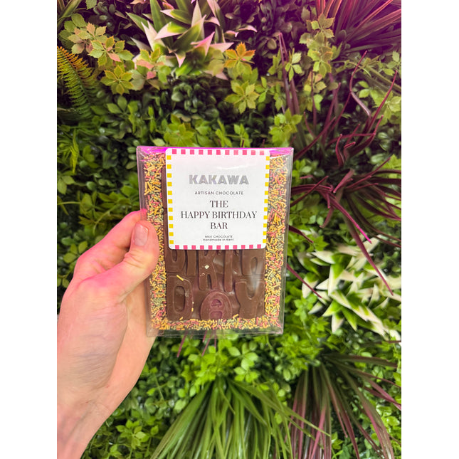 The Happy Birthday Milk Chocolate Bloc