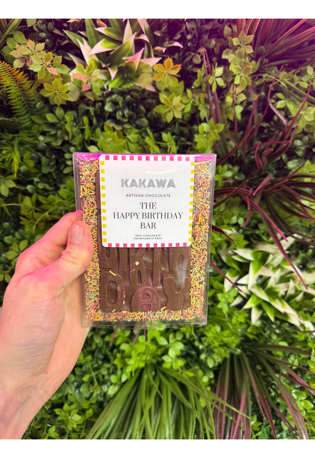 The Happy Birthday Milk Chocolate Bloc