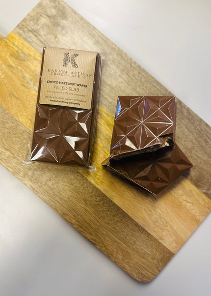 Choco Hazelnut Wafer Filled Slab