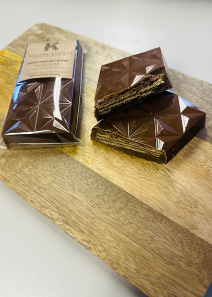 Choco Hazelnut Wafer Filled Slab