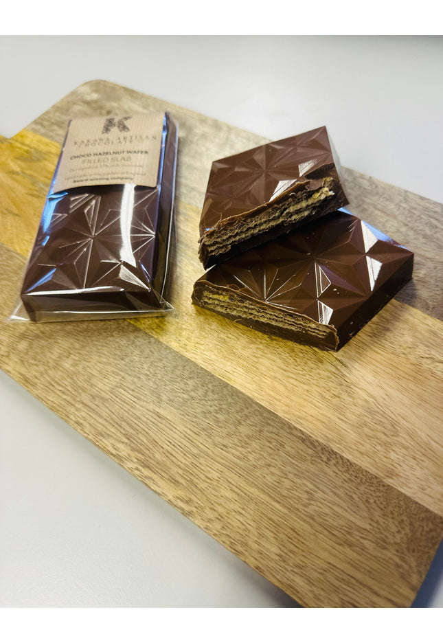 Choco Hazelnut Wafer Filled Slab