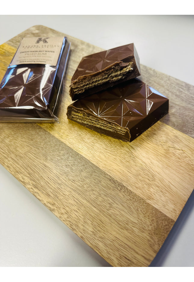 Choco Hazelnut Wafer Filled Slab