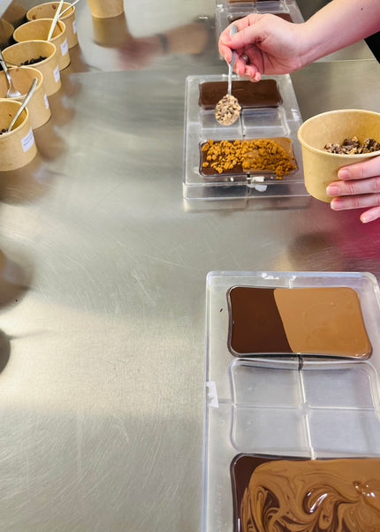 Create your own chocolate bar session