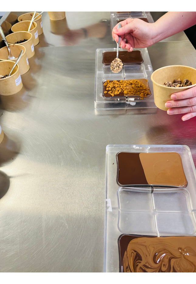 Create your own chocolate bar session