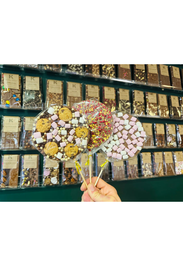 Create your own giant lollipop