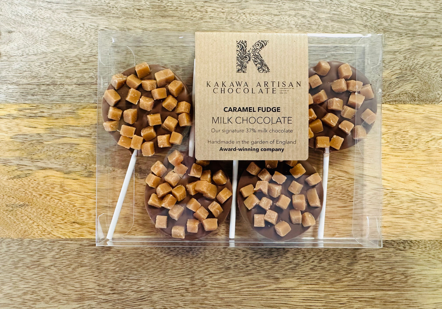 Caramel Fudge| Milk Chocolate | 5pk