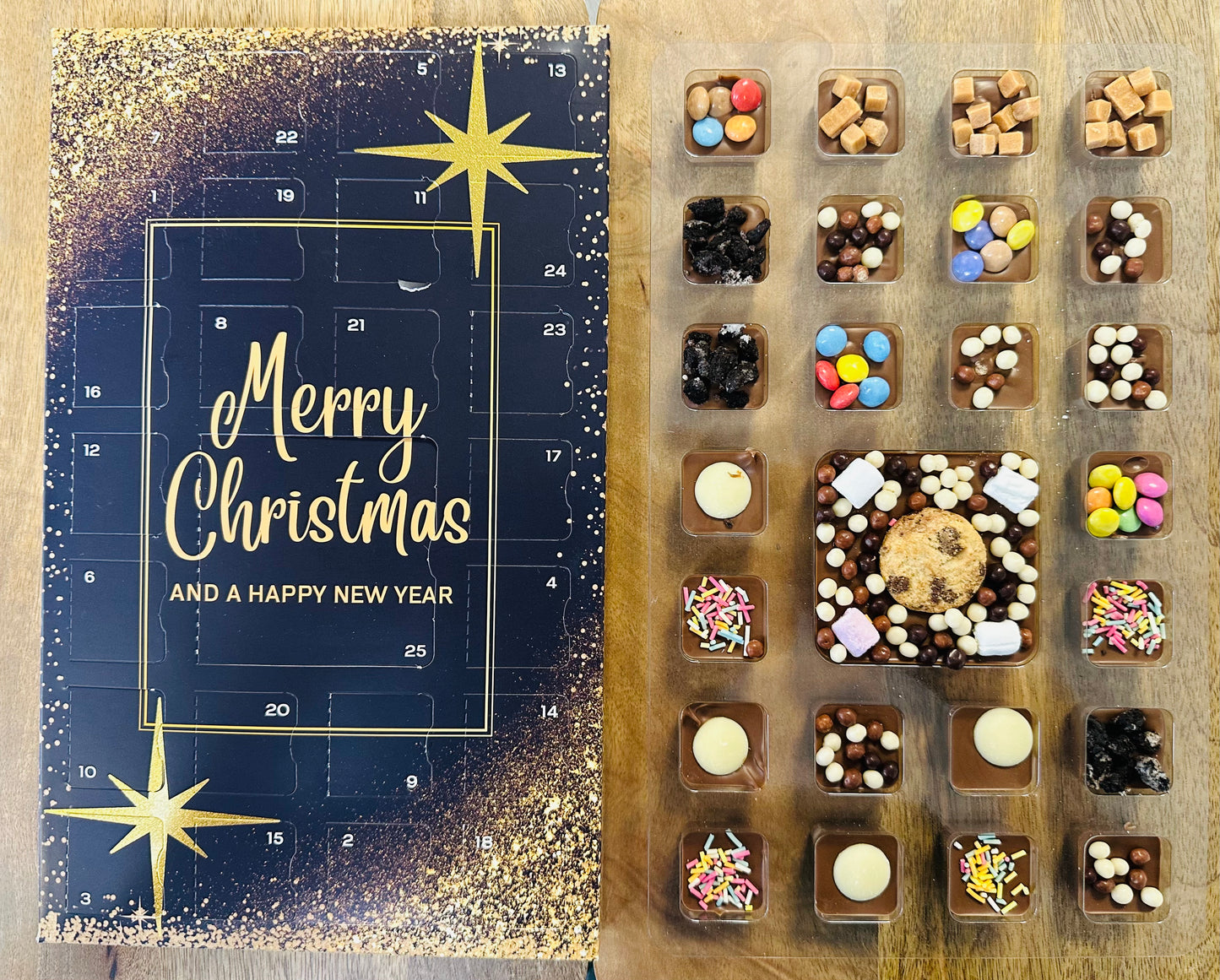 Topped Milk Chocolate Advent Calendar - Pre Order