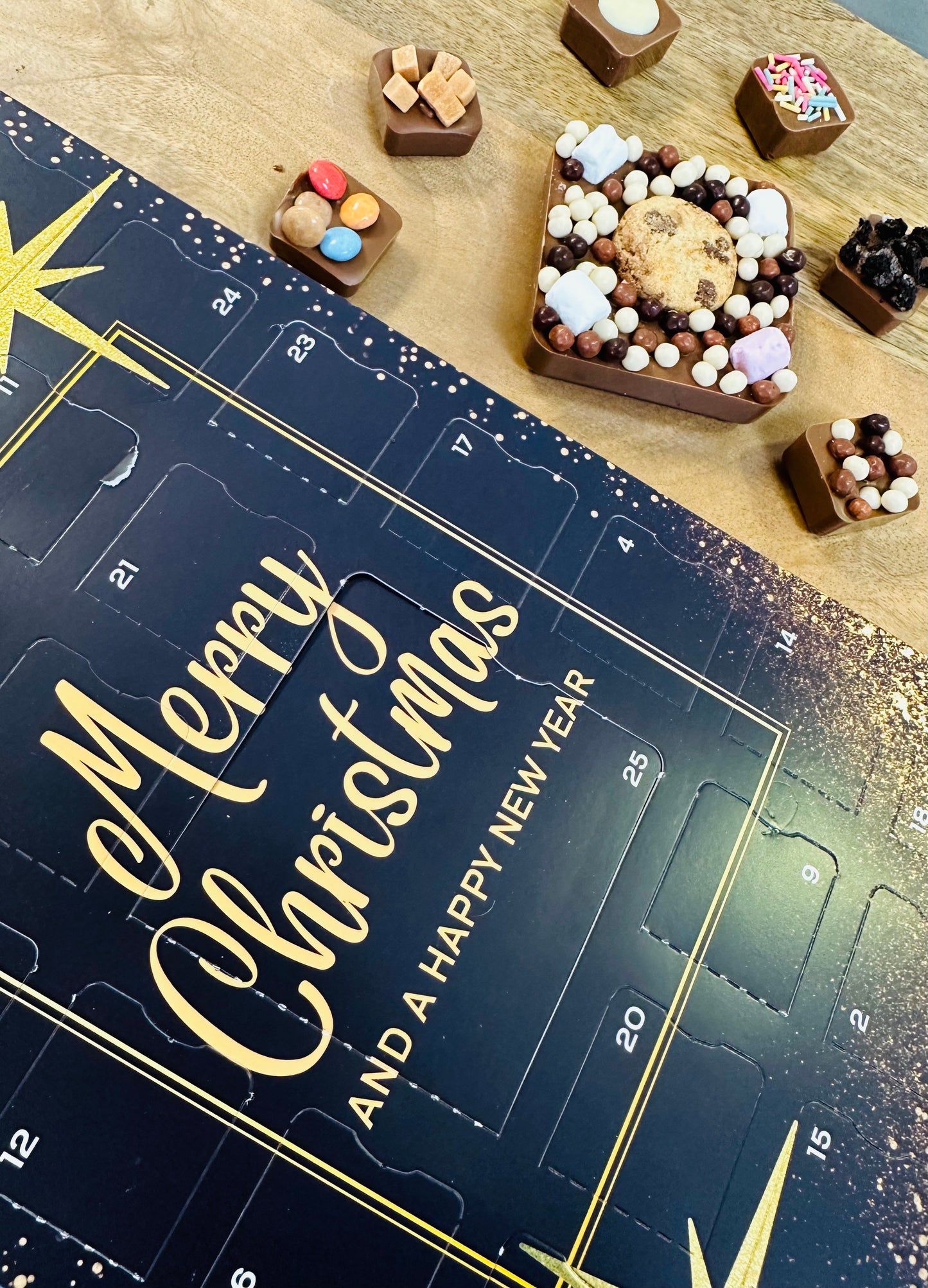 Topped Milk Chocolate Advent Calendar - Pre Order