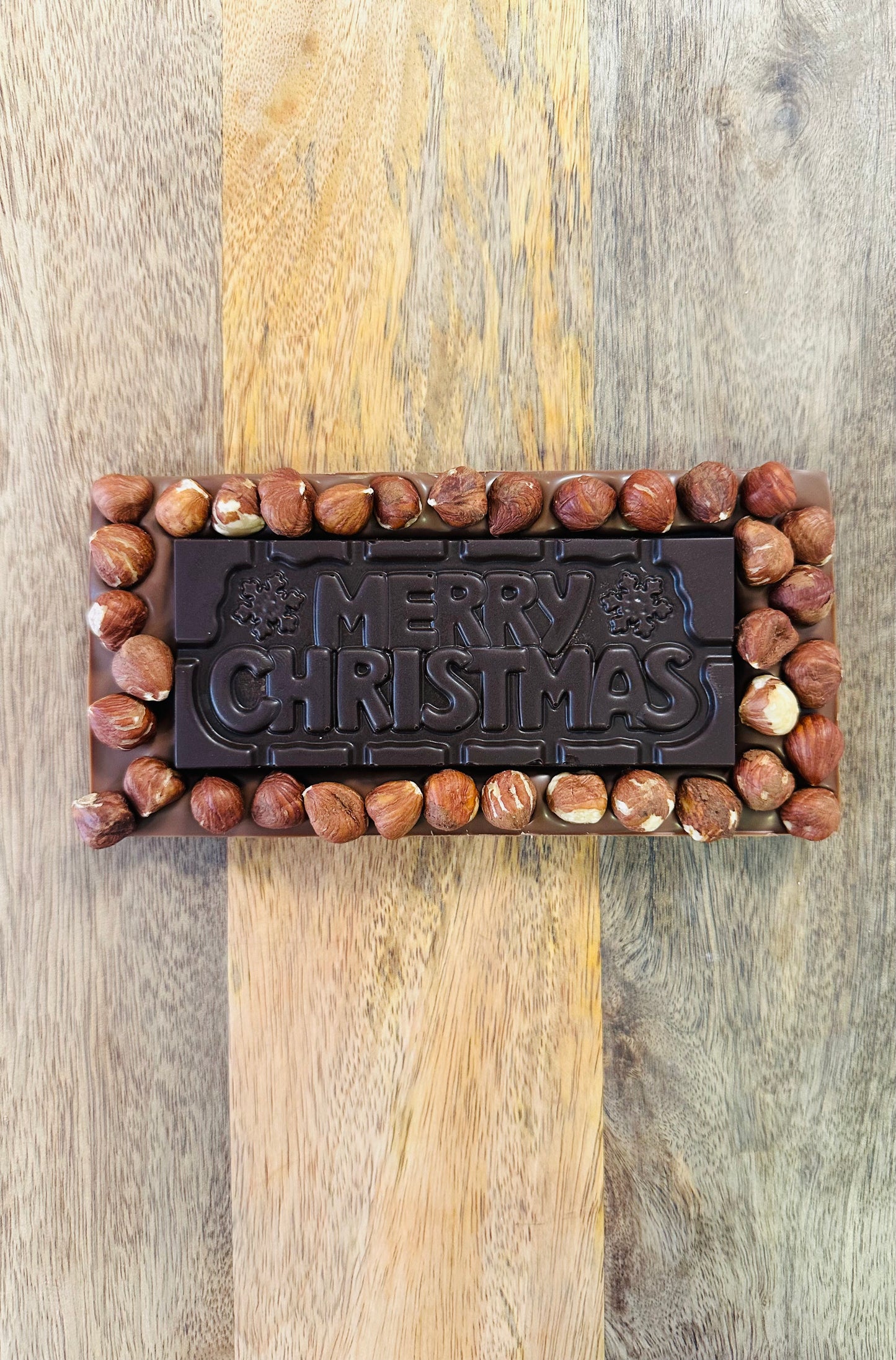 Hazelnut 'Merry Christmas' Bar