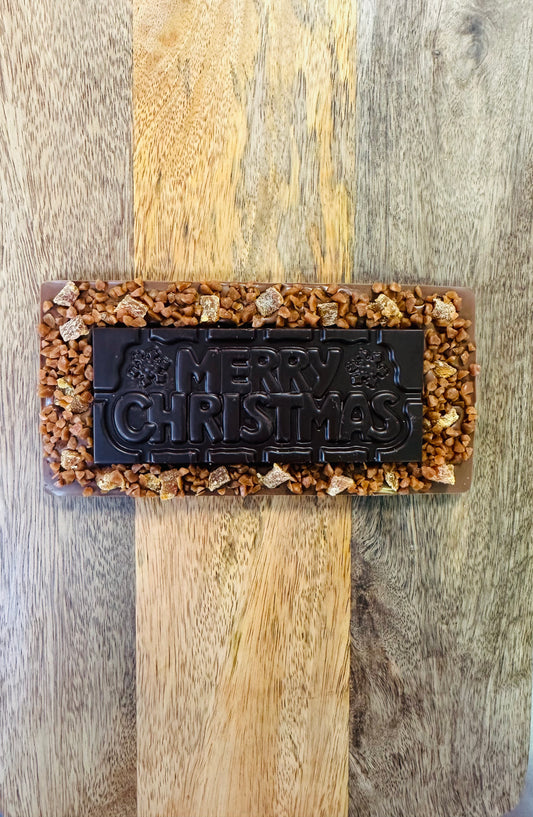 Caramel & Apricot 'Merry Christmas' Bar