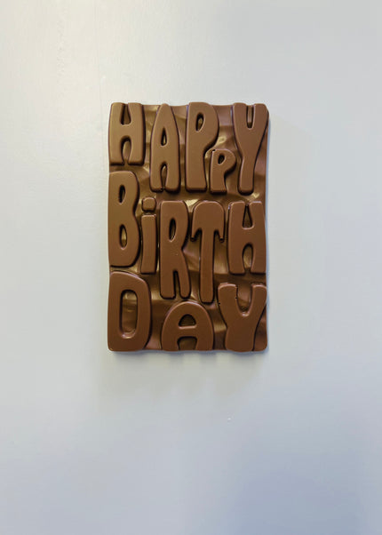 Happy Birthday Bar - Milk Chocolate