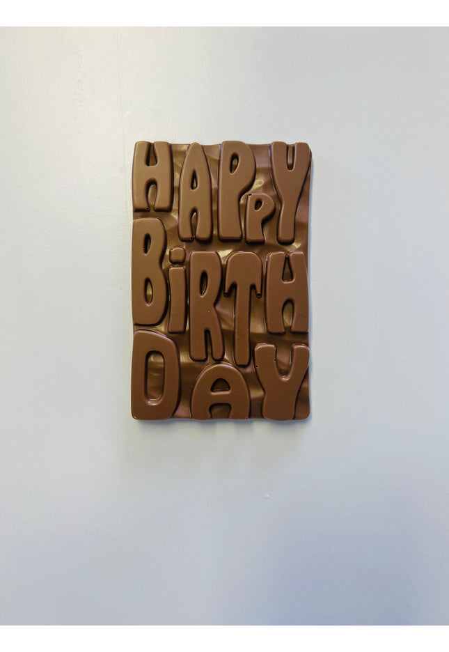 Happy Birthday Bar - Milk Chocolate