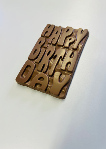 Happy Birthday Bar - Milk Chocolate